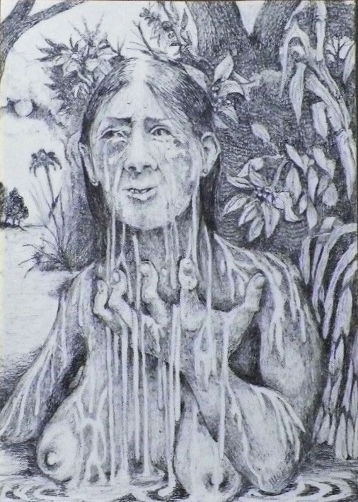 Mujer agua